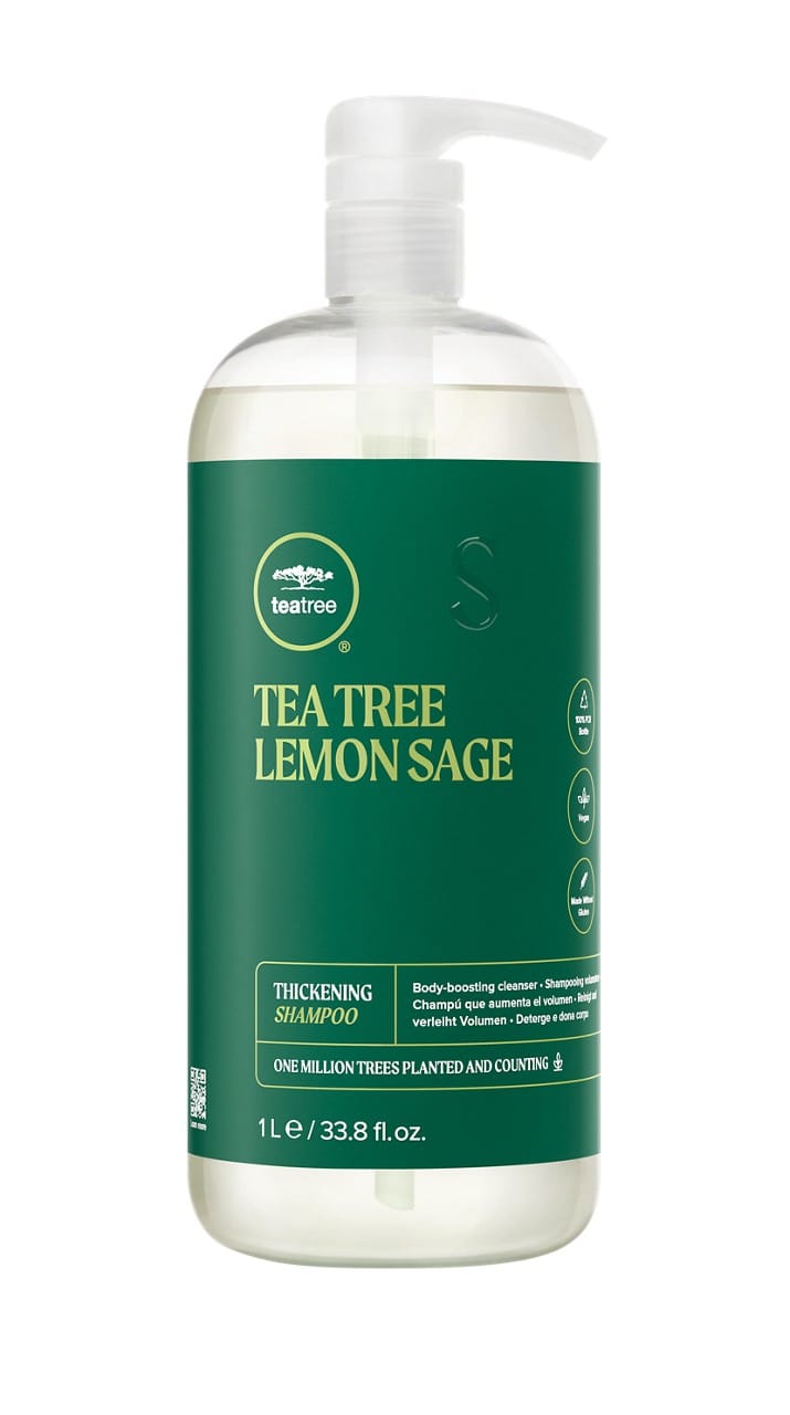 שמפו לימון ומרווה · LEMON SAGE THICKENING SHAMPOO · 300ml