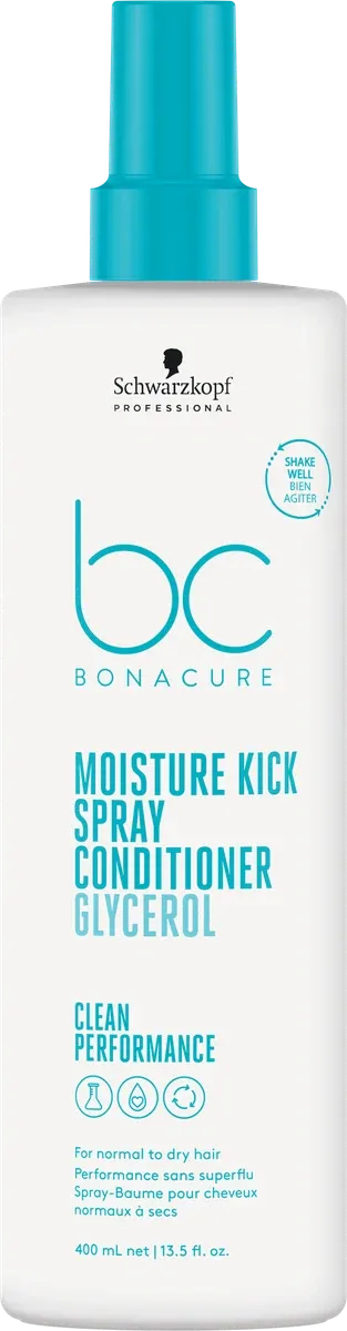מרכך ספריי Bonacure Moisture Kick · 400 מ״ל